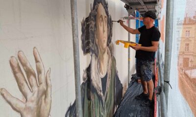 Mural kopernikowski, sierpień 2023 - zdjęcie 4