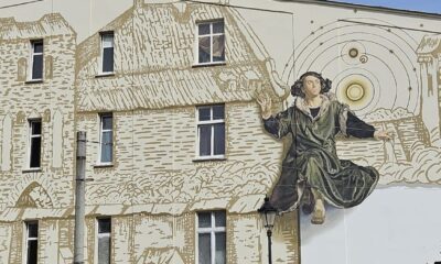 Mural kopernikowski, wrzesień 2024 - zdjęcie 4