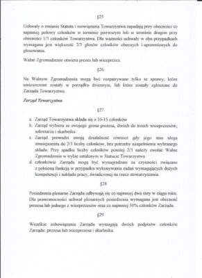 Statut Grudziądzkiego Towarzystwa Kultury - zdjęcie 6