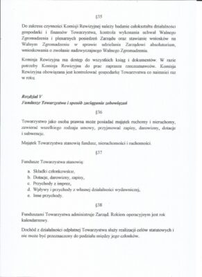 Statut Grudziądzkiego Towarzystwa Kultury - zdjęcie 8